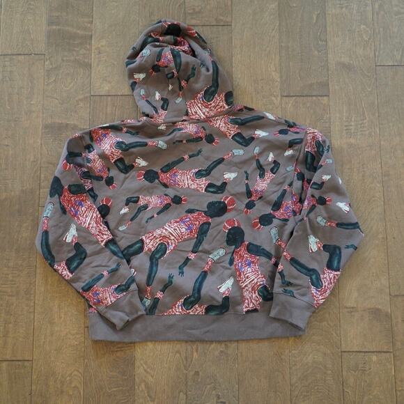 Air Jordan Artist Series by Parker‎ Duncan Hoodie Women S Loose Fit DX0387-274 - Picture 2 of 12